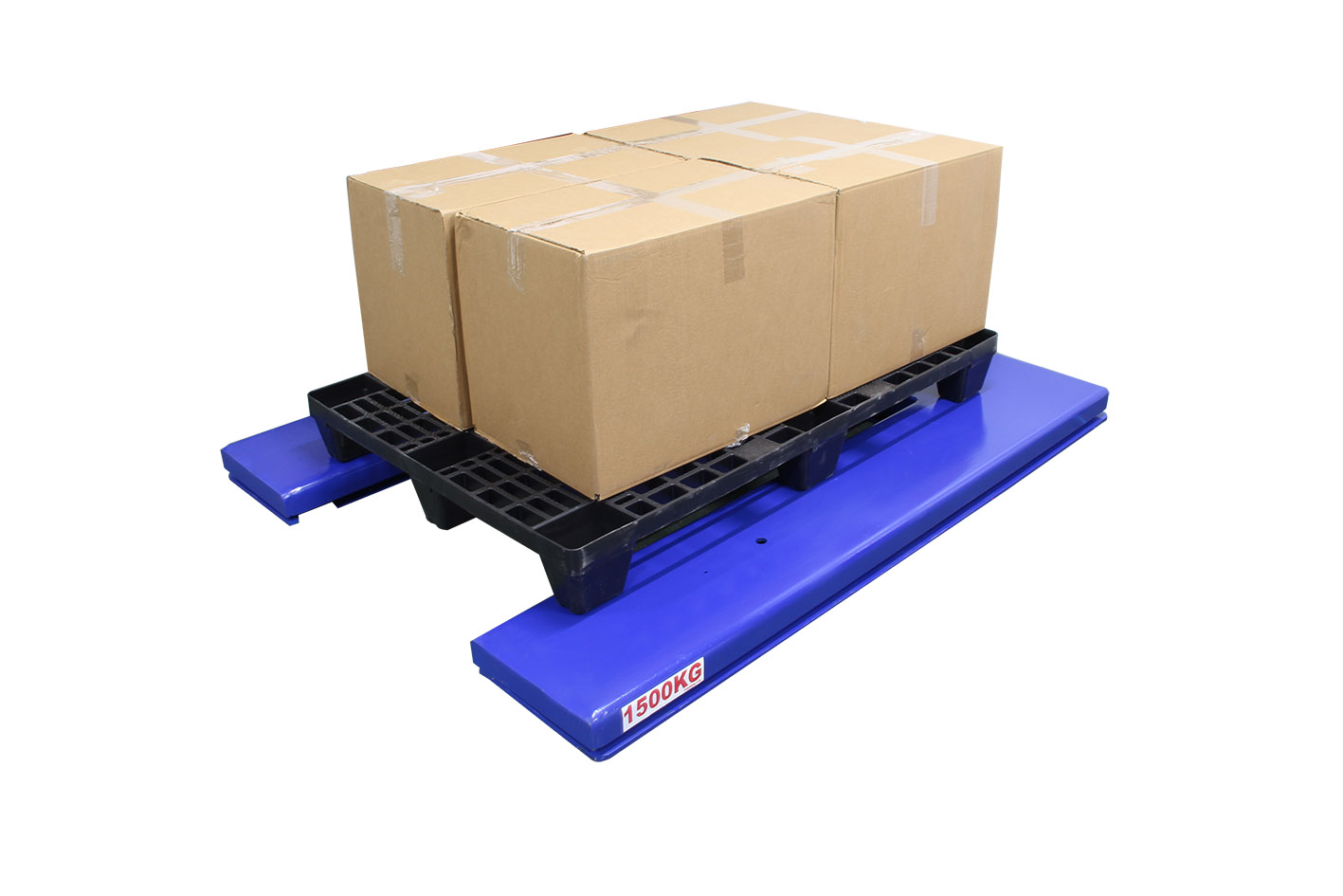 Adjustable Height Scale for Loading at Safe Working Heights large image