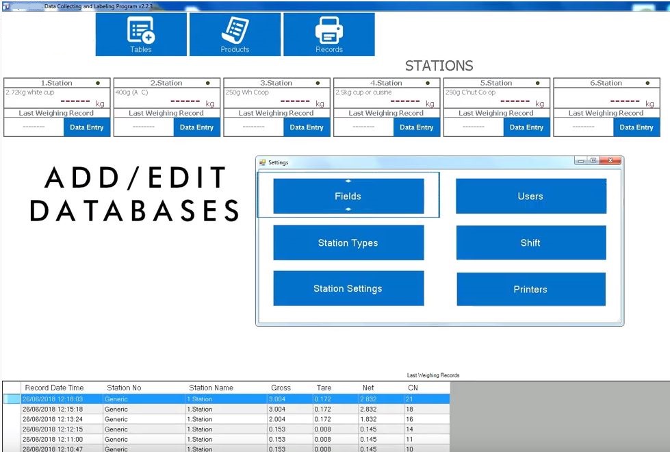 Negative Checkweigher Takeaway Scales Software large image