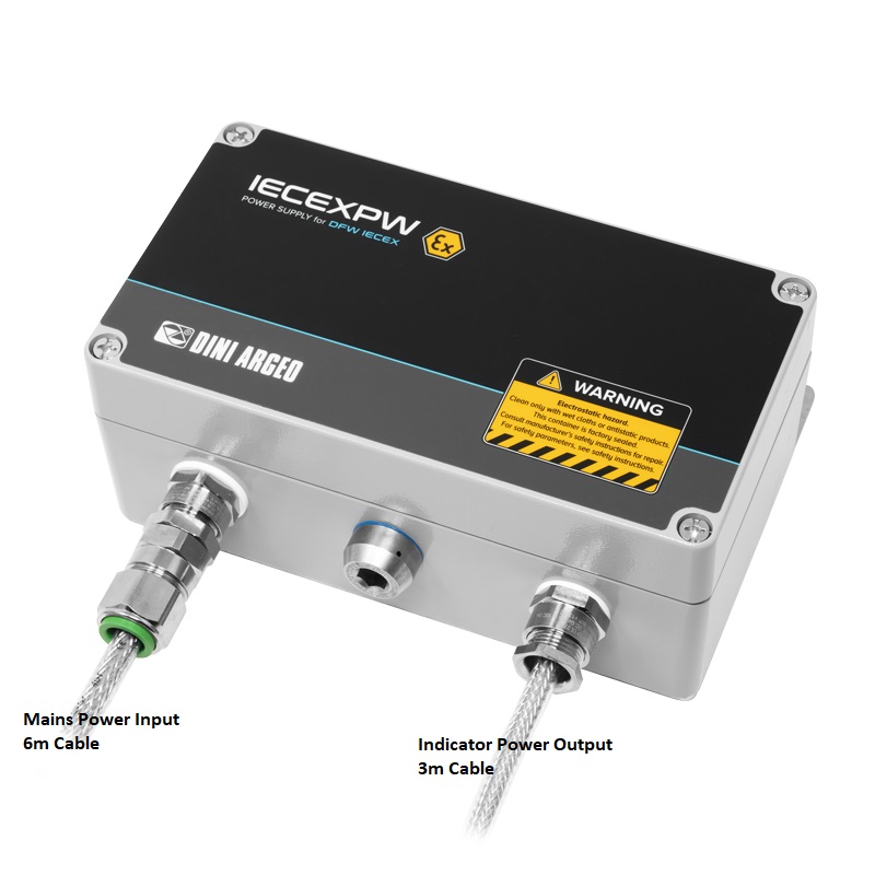 ATEX DFWIECEX Weight indicator, IECEx and ATEX certified, for Zones 1 and 21, 2 and 22. large image