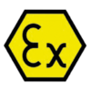 ATEX Ex hazardous area icon
